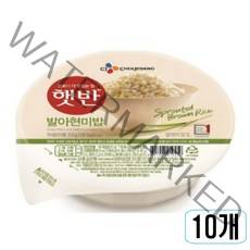 햇반 발아현미밥, 210g, 10개