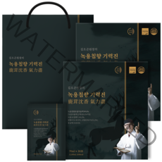 김오곤원장 녹용 침향 기력진 + 쇼핑백 세트, 2100ml, 2개