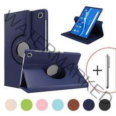 레노버 M10 PLUS 3세대 회전형 가죽 북커버 케이스 TB128FU TB128XU, 소라