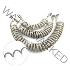 벤스마켓 스텐304 코일호스 베란다 호스 변기샤워기 욕실 스프레이건 물호스 세차호스 스프링호스, 1개