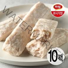 하림 [하림 본사직영] 하림이닭 닭가슴살 리얼바 80g 10봉, 단품