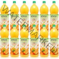 썬키스트 후레쉬 오렌지, 1.5L, 12개