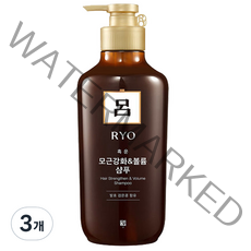 려 흑운 모근영양 샴푸, 550ml, 3개