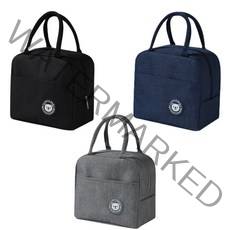 앤버스 보냉 백 미니 도시락 가방, 네이비