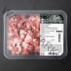 파머스팩 제주 흑돼지 미박앞다리 찌개용 (냉장), 800g, 1개