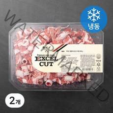 엑셀컷 미국산 우삼겹 구이용 (냉동), 800g, 2개