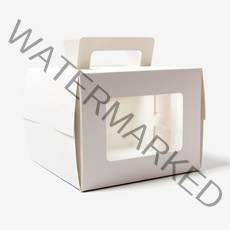 PH 미니창케익상자, 화이트, 2개입, 2개입