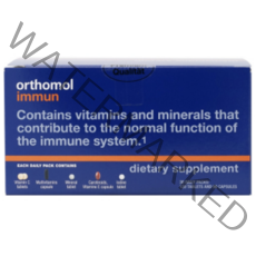 [Orthomol] 오쏘몰 이뮨 (타블렛 캡슐) 30 일분 비타민, 바이알, 30개(1팩), 1개, 30팩/한 달