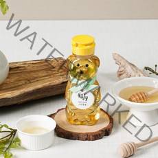 [꿀담명작] 꿀벌이 머금은 스위트허니 곰돌이 벌꿀 340g, 1개