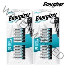 에너자이저 맥스플러스 건전지 AAA 20입(10입x2), 1개