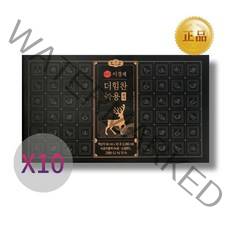 [휘게더] 이경제 더힘찬 녹용 블랙 2023년 최신상 홈쇼핑 정품, 10박스, 1.98L