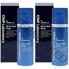 CNP 차앤박 옴므 랩 올인원 플루이드 110ml 1+1 산뜻하고 촉촉한 남성용올인원, 2개