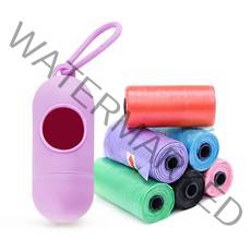 펫투비 반려동물 배변봉투 리필 90p + 케이스 세트, 퍼플(케이스), 랜덤발송(배변봉투), 1세트