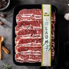 호주산LA갈비선물세트 S등급소갈비구이용찜용 2kg 3kg 4kg, 념LA갈비5팩800g