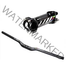 카본핸들 카본라이저바 알카본스템 MTB 로드자전거 픽시, 2번 라이저바, 1개