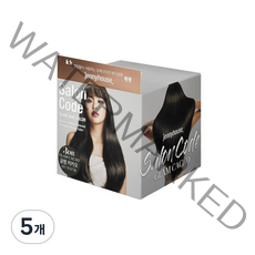 제니하우스코스메틱 뉴 살롱코드 글램헤어 염모제 새치머리 멋내기용, 글램 카카오, 5개