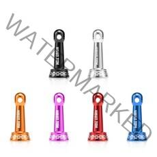 마리수 릴 스탠드 스텐드 6컬러 스피닝릴 발란서 거치대 튜닝파츠 커스텀 액세서리, 실버, 1개