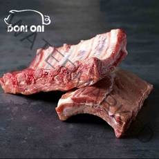 [도니오니] 국내산 암퇘지 등갈비 3kg / 5kg (냉동), 1box