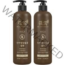 아브카 한방 두피 영양 볼륨 샴푸, 2개, 500ml