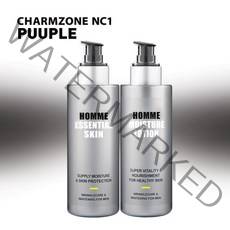 남성화장품 2종(스킨+로션)세트 / 참존nc1 퓨플 남성스킨로션 / 남성화장품 남자화장품 / 주름개선+미백 / 끈적이지않아요, 1개, 200ml+200ml