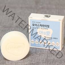 아침애 천연 애견비누(모이스처라이징) 90g 비누, 1개