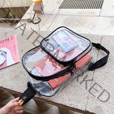 에코벨 속보이는 투명 백팩 비취백/여름 학생 패션 여행가방