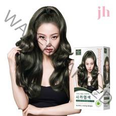 제니하우스 프리미엄 헤어컬러 애쉬 빈티지 카키, 단품, 단품