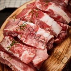 [엄지척축산] 브라질산 생 쪽갈비 돼지 등갈비 생고기, 1개, 쪽갈비 1kg