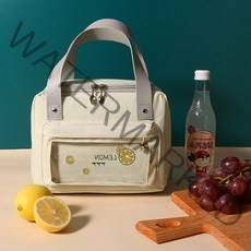 보온보냉 캐릭터 아이스백 6L 도시락 피크닉 캠핑 가방 휴대용 쿨러 미니백, 아이스백(학)