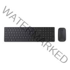 Microsoft 코리아 블루투스 디자이너 데스크탑 키보드 + 마우스, 무선 키보드 + 마우스, 1세트, 7N9-00024, 블랙, 일반형