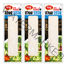 하림닭가슴살 리얼바 오리지널 80g, 6팩, 6개