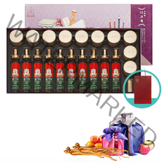 정관장 다보록 감사 가편 (1박스)- 홍삼 활기력 활기단 부모님 어르신 가족 감사 명절 생일 생신 답례 추석 설 인사 건강 선물 강화 성인 영양 진세노이드 홍삼 앰플 환 제 쇼핑백, 1개