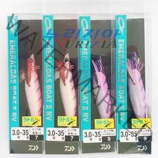 다이와 정품 에메랄다스 보트2 RV 팁런에기/무늬오징어에기/래틀내장/갑오징어, 3.5호 30g-07 야광핑크