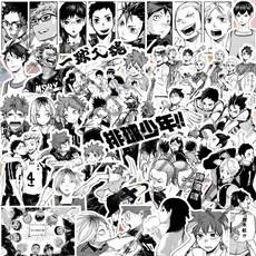 하이큐 히나타 쇼요 야마구치 타다시 스티커 인스 폰꾸 다꾸 굿즈 68매