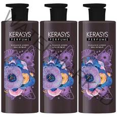 케라시스 엘레강스 앰버 퍼퓸 샴푸, 600ml, 3개