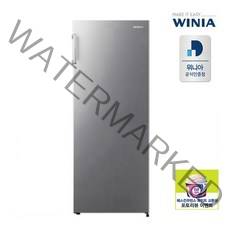 [베스킨라빈스 교환권증정] 위니아 냉동고 155리터 EFZU15DS 메탈 실버, 메탈실버