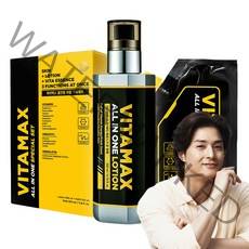 미프 비타맥스 남성용 올인원 로션 본품 200ml + 리필 150ml, 1세트