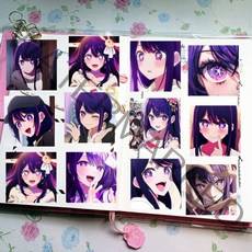 최애의 아이 호시노 루비 스티커 폰꾸 인스 다꾸 굿즈 40매, A 40매