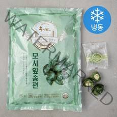 유기방아 모시잎 송편 (냉동), 800g, 1개