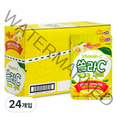 고려은단 쏠라C구미 레몬맛, 50g, 24개입
