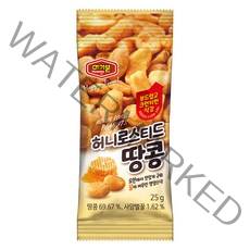 머거본 허니로스티드 땅콩, 25g, 1개