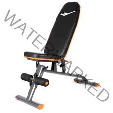 프로스펙스 멀티 인클라인 헬스벤치, 오렌지 + 블랙
