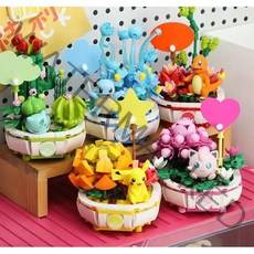 포켓몬레고 레고블럭 포켓몬 피규어 포켓몬레고 포켓몬장난감 5종, 파이리