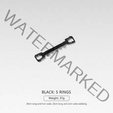 5/10/18 링 야외 캠핑 교수형 로프 다기능 텐트 캐노피 컵 램프 행거 스트랩 식기 행거 로프, 블랙 5 링