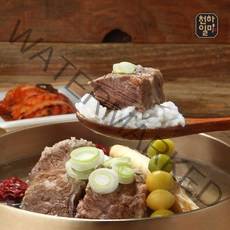 천하일미 [천하일미] 홍석천 이원일 뼈없는갈비탕 700g 4팩 갈비탕, 4개