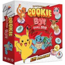 코리아보드게임즈 쿠키박스 포켓몬 보드게임, 혼합색상