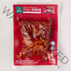 정다운 뼈없는 양념닭발, 350g, 1개