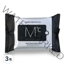 엠도씨 세붐 스트라이크 HD 파우더 티슈, 110g, 3개