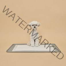 도그아이 반려동물 논슬립 실리콘 배변매트, 1개