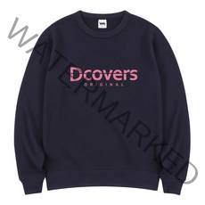 2023 DCOVERS 기모 맨투맨 티셔츠 남자 여자 가을 겨울 긴팔티